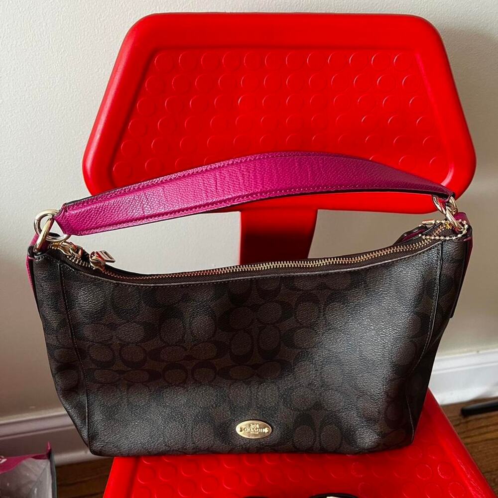 Coach signature east west celeste bag - Picture 6 of 8
